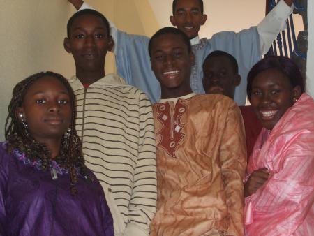 les senegalais les bleus